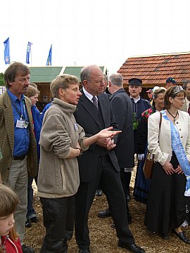 Gelndebesichtigung, Foto: Antje Feldmann