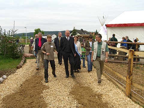 Gelndebesichtigung, Foto: Antje Feldmann